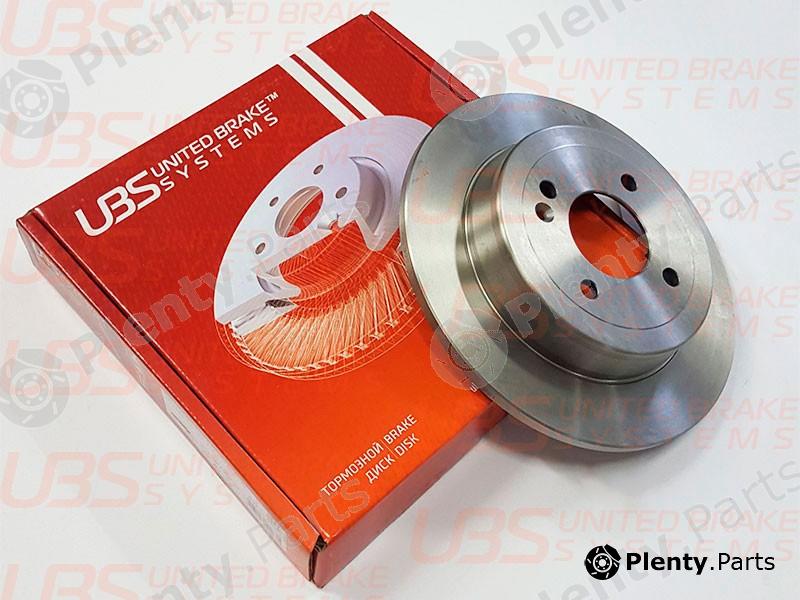  UBS part B2203008 Rear Brake Disc Hyundai Solaris / Kia Rio