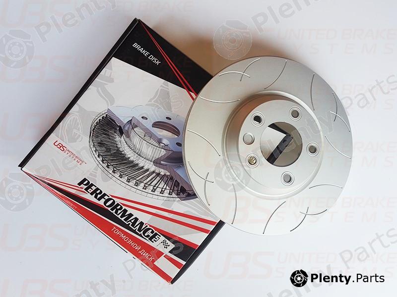  UBS part BP2102005L Front Left Brake Disc | Audi Q7/VW Touareg/Porsche Cayenne