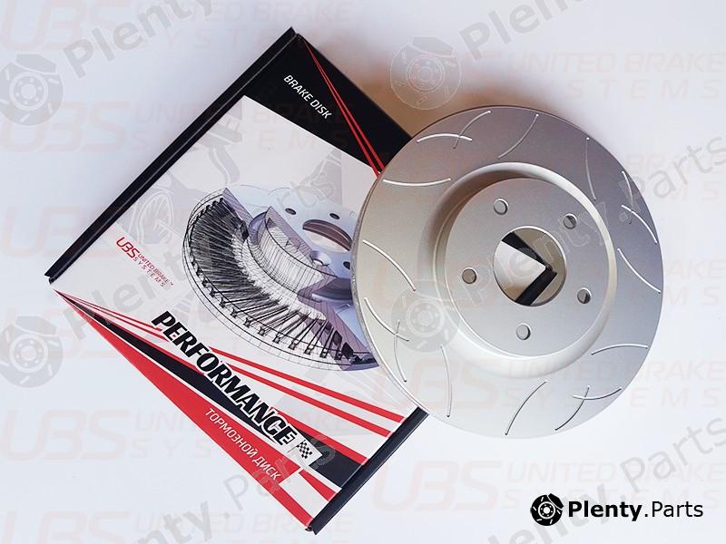  UBS part BP2105002 Premium Front Brake Disc Nissan Qashqai/X-Trail, Renault Koleos