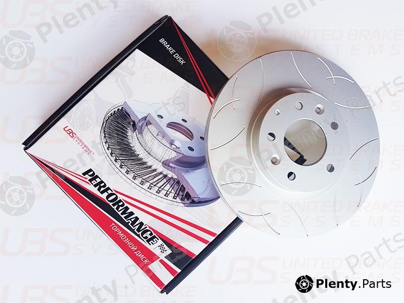  UBS part BP2112002 Premium Front Brake Disc