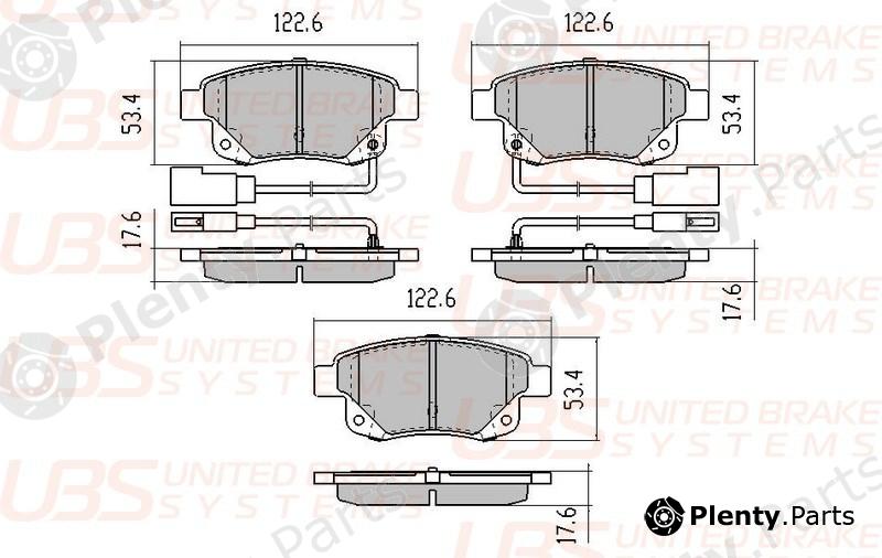  UBS part B1101004 Replacement part