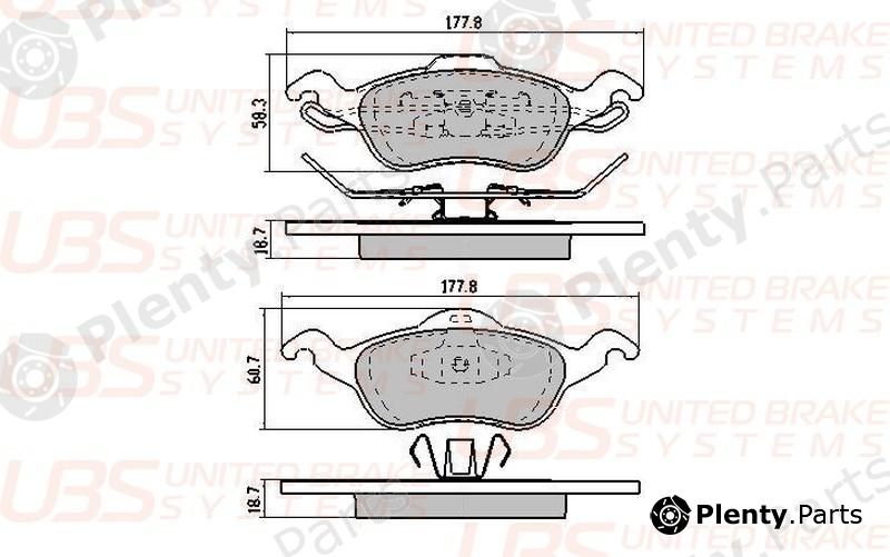  UBS part B1101033 Replacement part