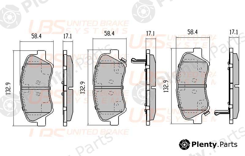  UBS part B1103013 Replacement part