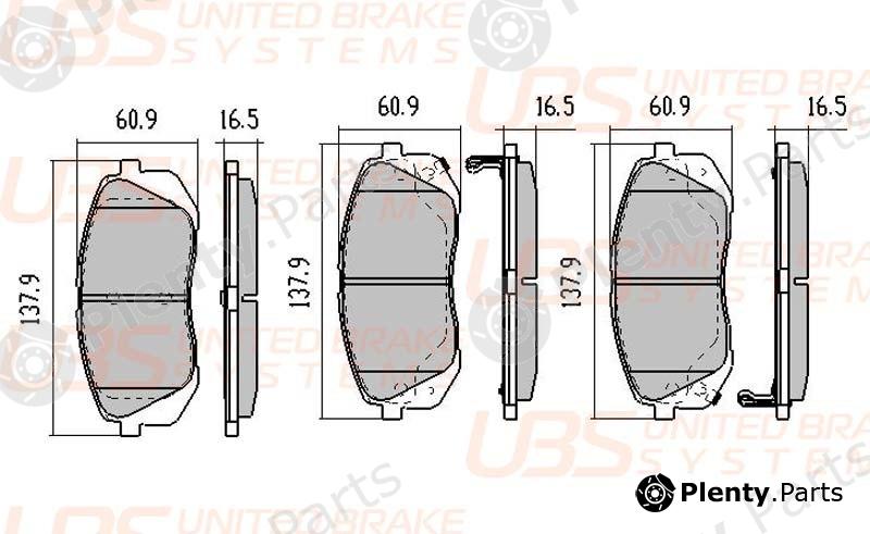  UBS part B1103017 Replacement part