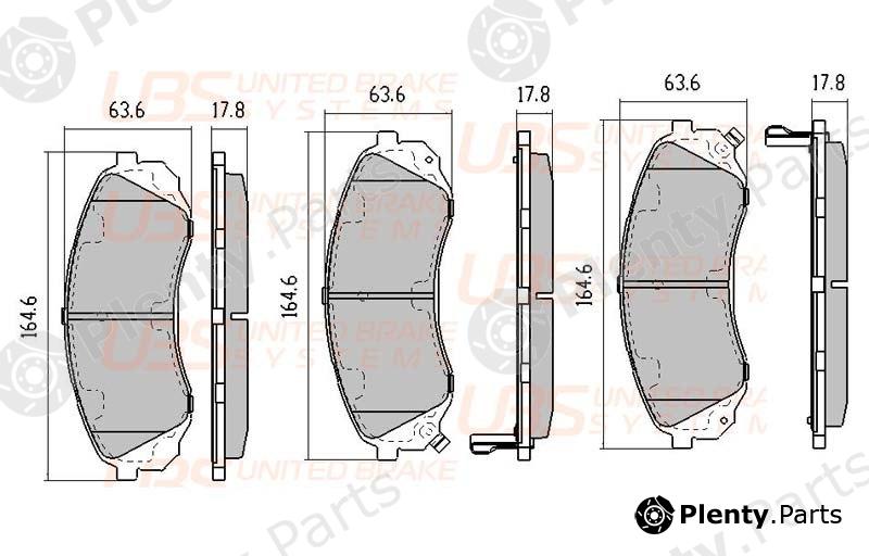  UBS part B1103041 Replacement part