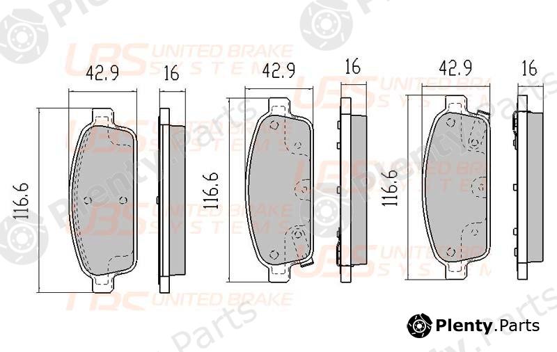  UBS part B1104012 Replacement part