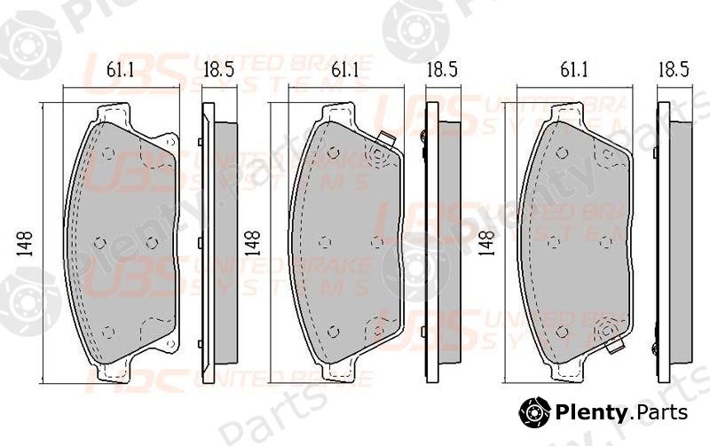  UBS part B1104025 Replacement part