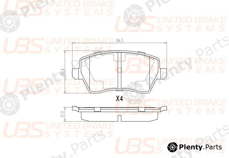  UBS part B1105007 Replacement part