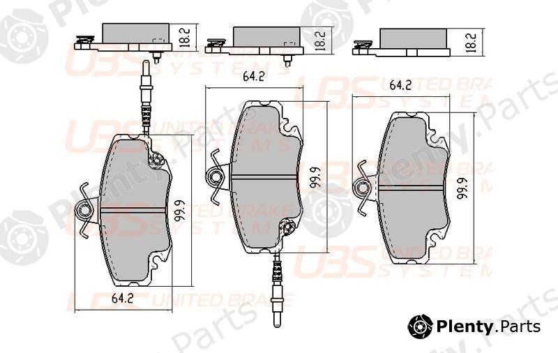  UBS part B1105013 Replacement part