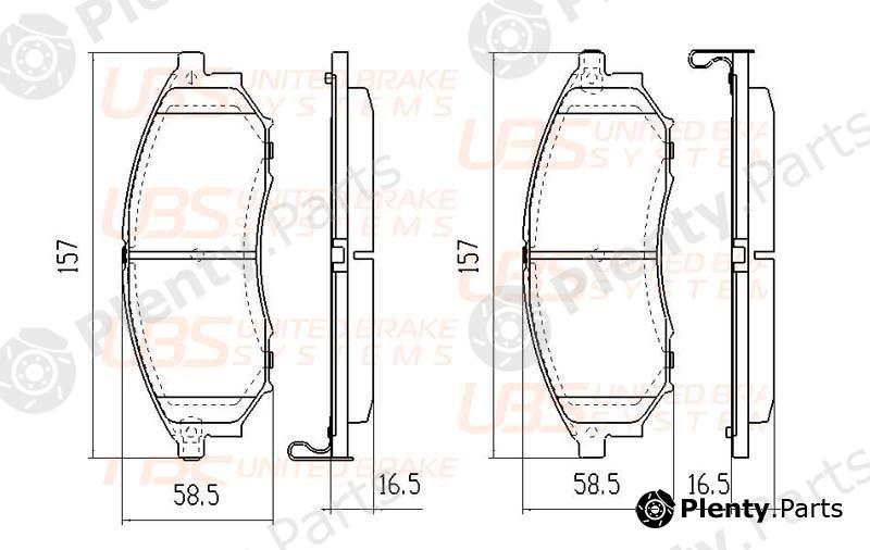  UBS part B1105017 Replacement part