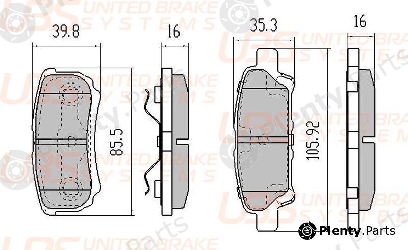  UBS part B1107006 Replacement part