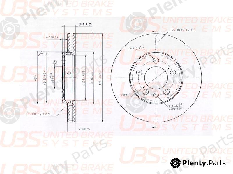  UBS part B2102001 Replacement part
