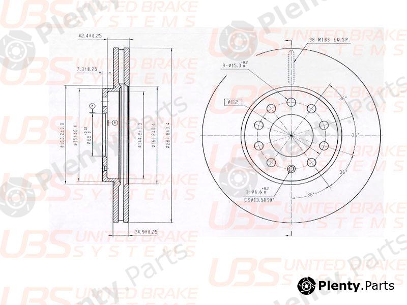  UBS part B2102004 Replacement part