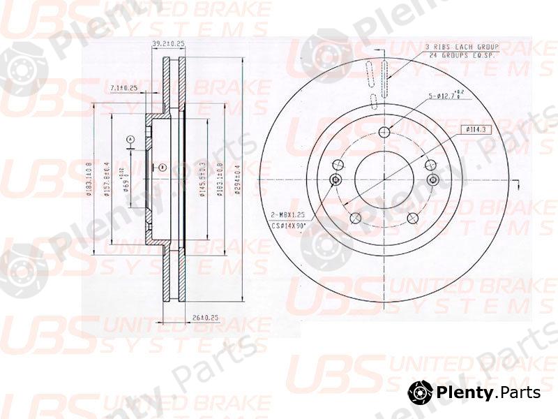  UBS part B2103022 Replacement part