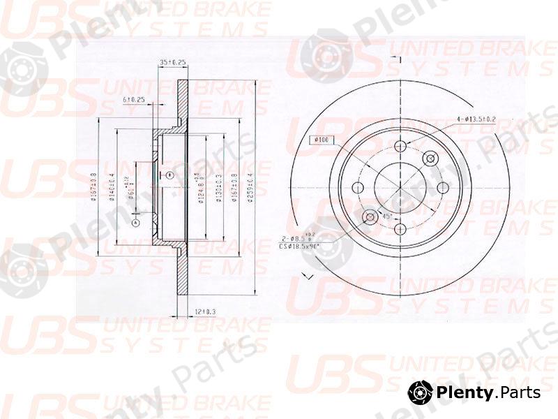  UBS part B2105001 Replacement part