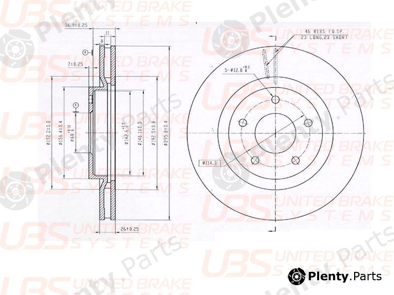  UBS part B2105002 Replacement part