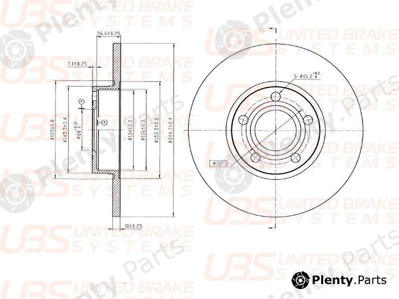  UBS part B2202001 Replacement part