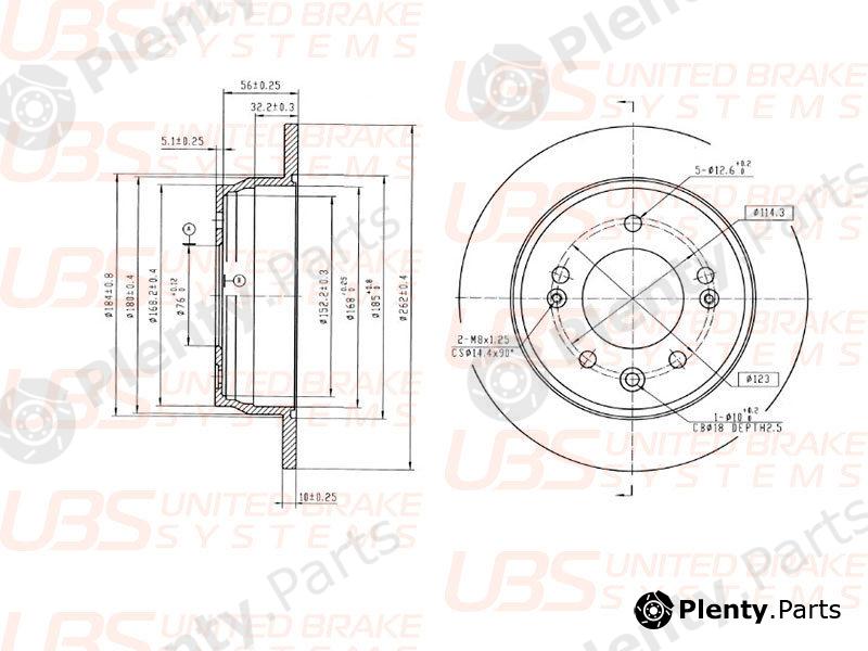  UBS part B2203001 Replacement part