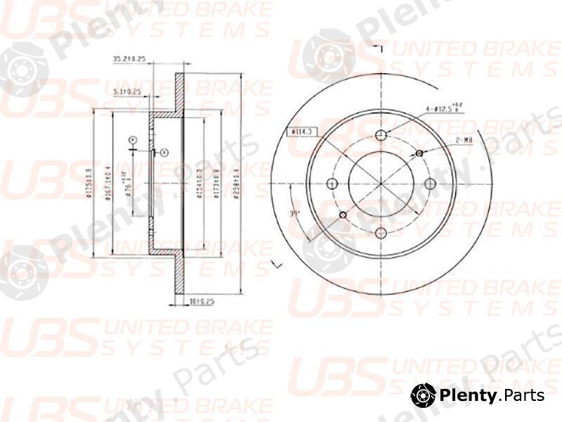  UBS part B2203010 Replacement part