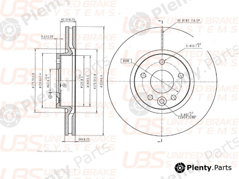  UBS part BP2101003 Replacement part