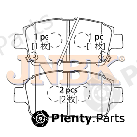  JNBK part PN1472 Replacement part