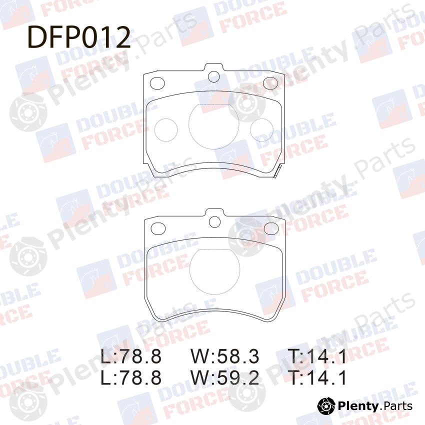  DOUBLE FORCE part DFP012 Replacement part