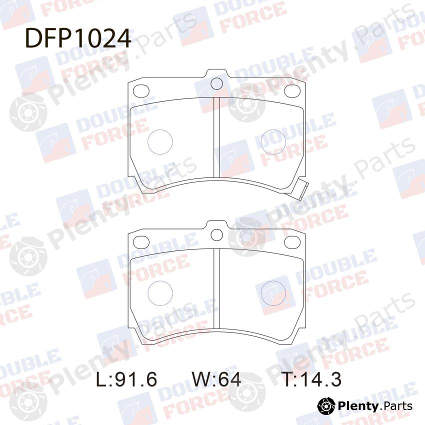  DOUBLE FORCE part DFP1024 Replacement part