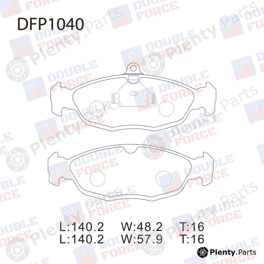  DOUBLE FORCE part DFP1040 Replacement part