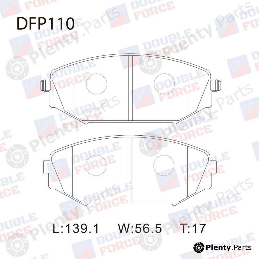  DOUBLE FORCE part DFP110 Replacement part