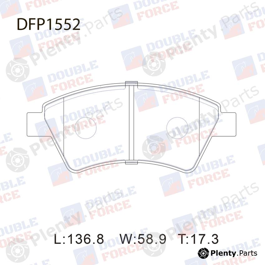  DOUBLE FORCE part DFP1552 Replacement part
