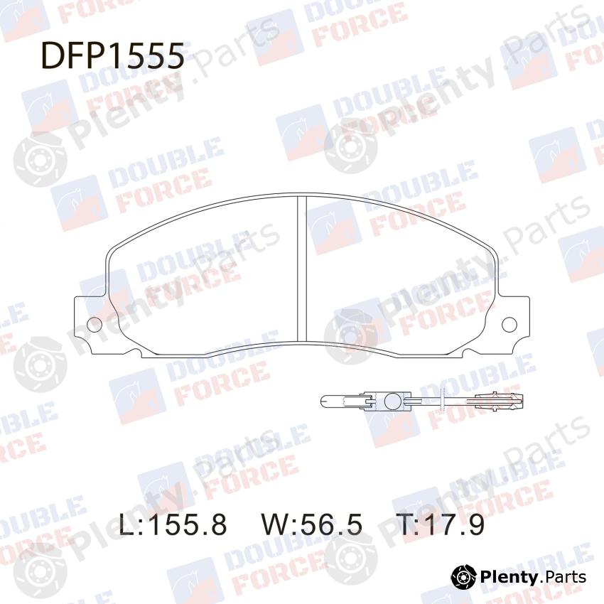  DOUBLE FORCE part DFP1555 Replacement part