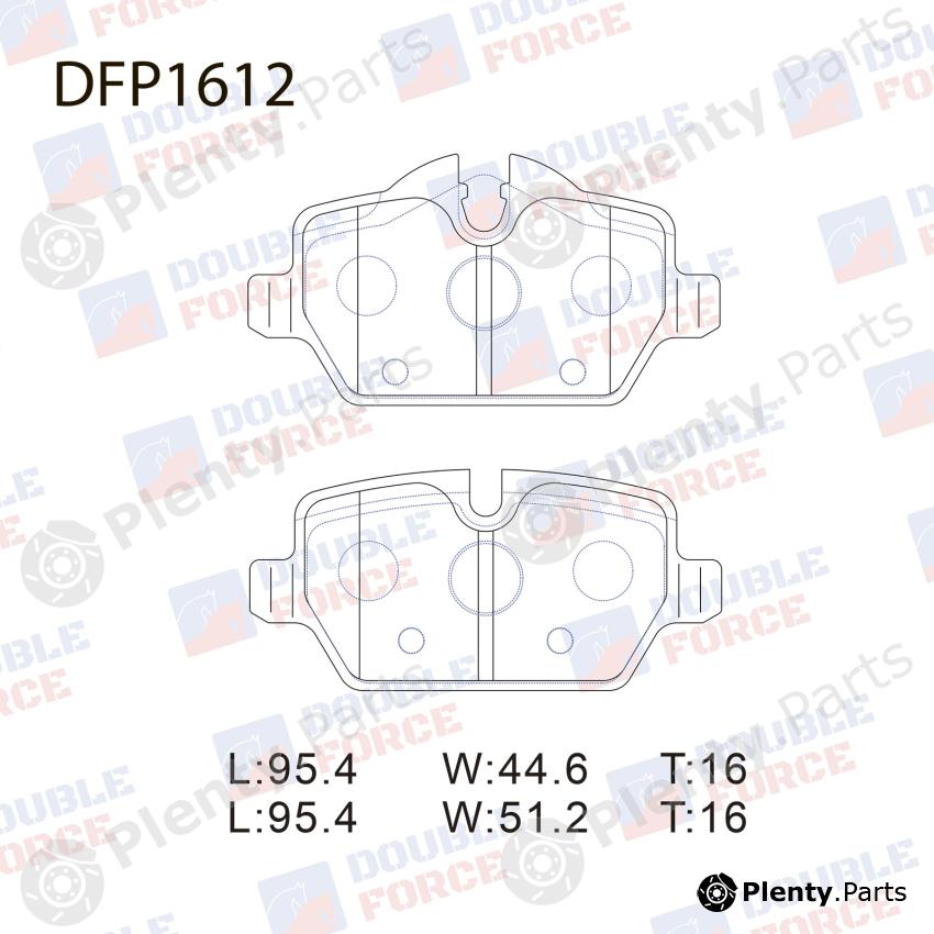  DOUBLE FORCE part DFP1612 Replacement part