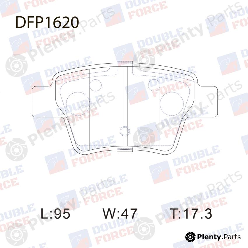  DOUBLE FORCE part DFP1620 Replacement part