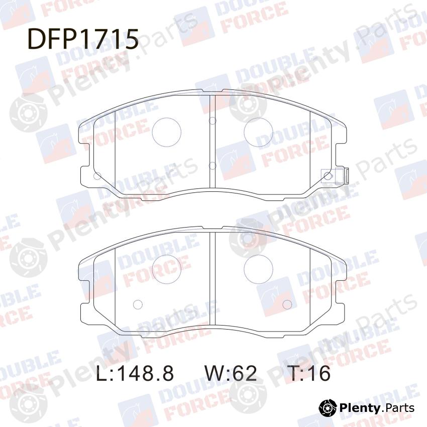  DOUBLE FORCE part DFP1715 Replacement part