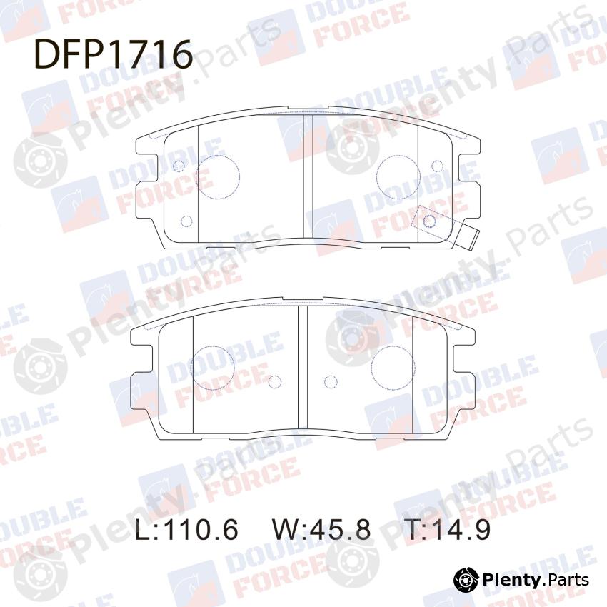  DOUBLE FORCE part DFP1716 Replacement part