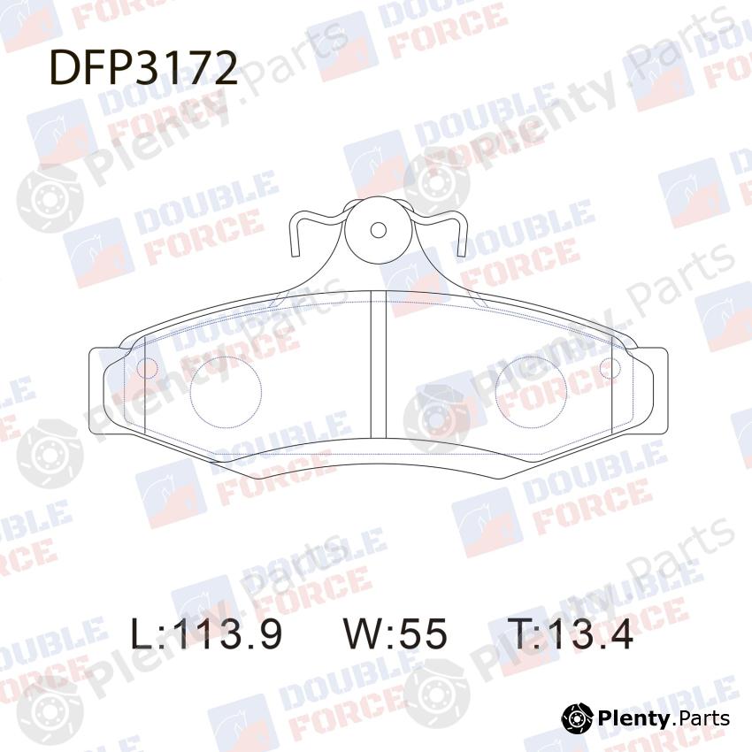 DOUBLE FORCE part DFP3172 Replacement part