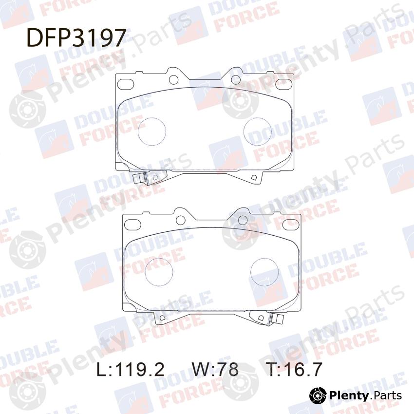 DOUBLE FORCE part DFP3197 Replacement part