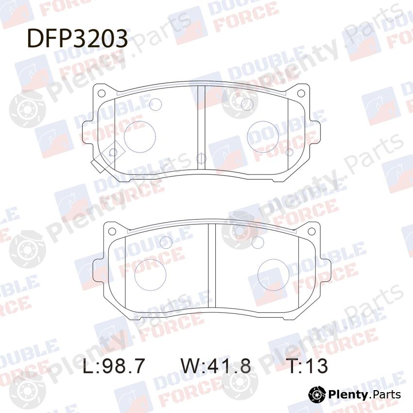  DOUBLE FORCE part DFP3203 Replacement part