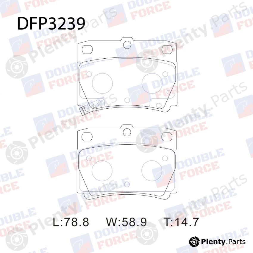  DOUBLE FORCE part DFP3239 Replacement part
