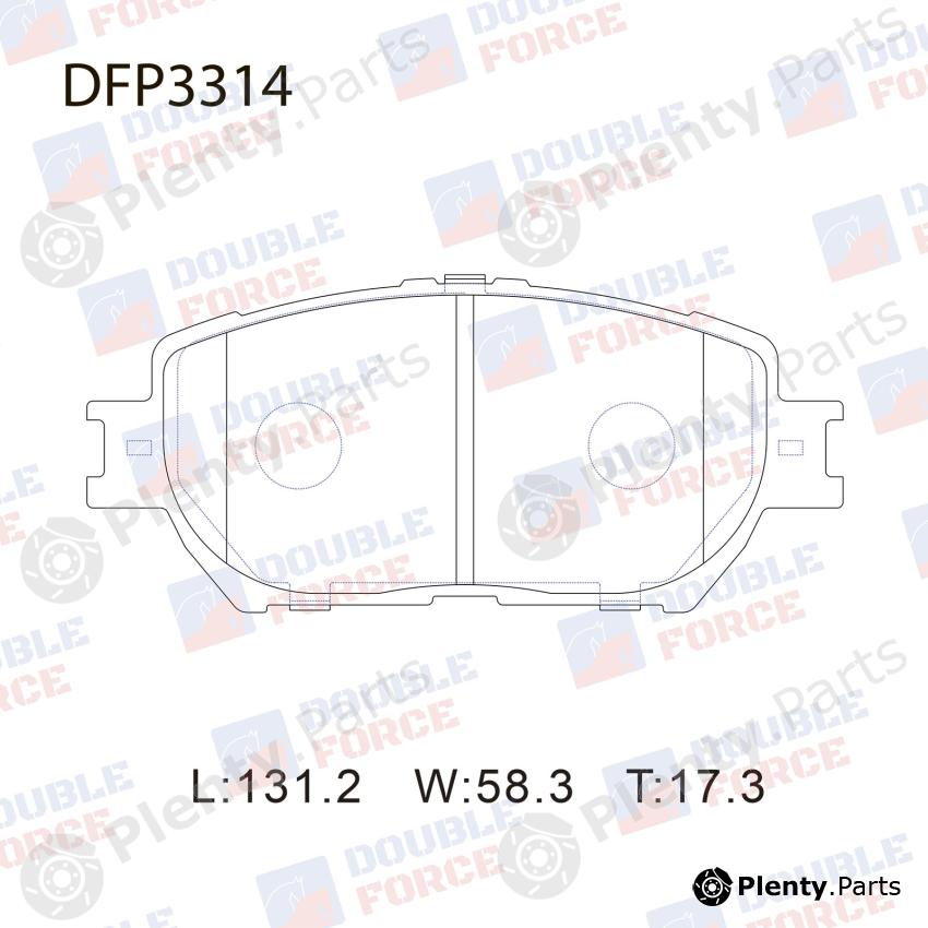  DOUBLE FORCE part DFP3314 Replacement part