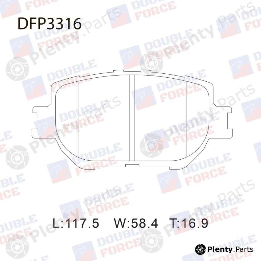 DOUBLE FORCE part DFP3316 Replacement part