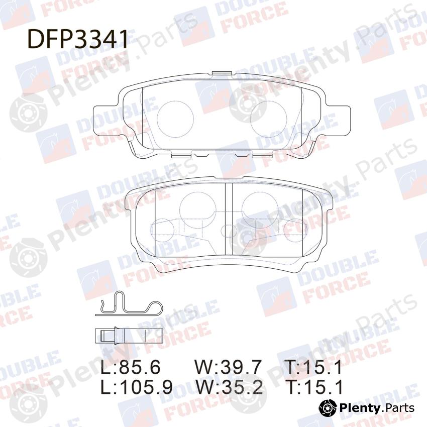  DOUBLE FORCE part DFP3341 Replacement part