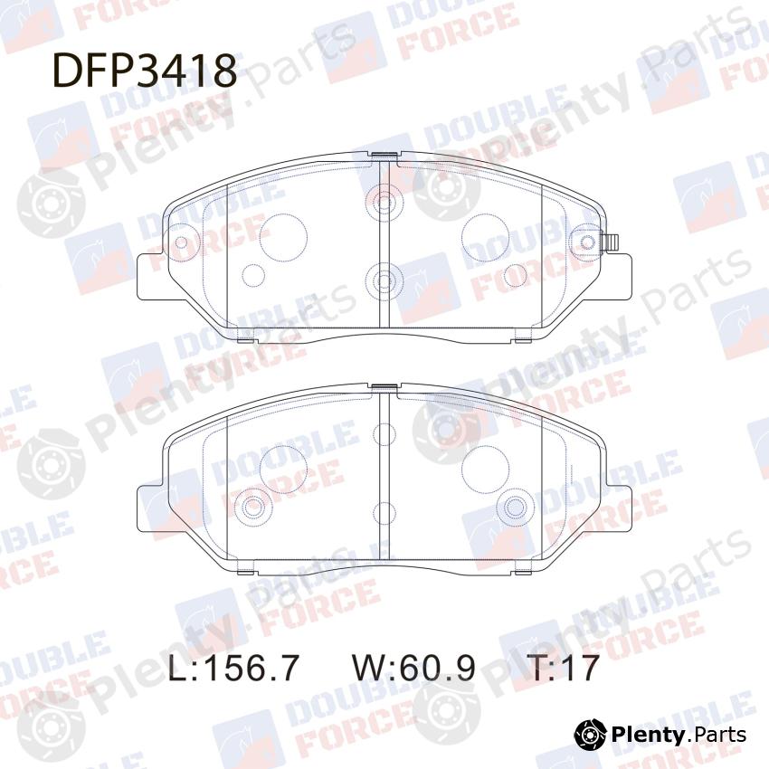  DOUBLE FORCE part DFP3418 Replacement part
