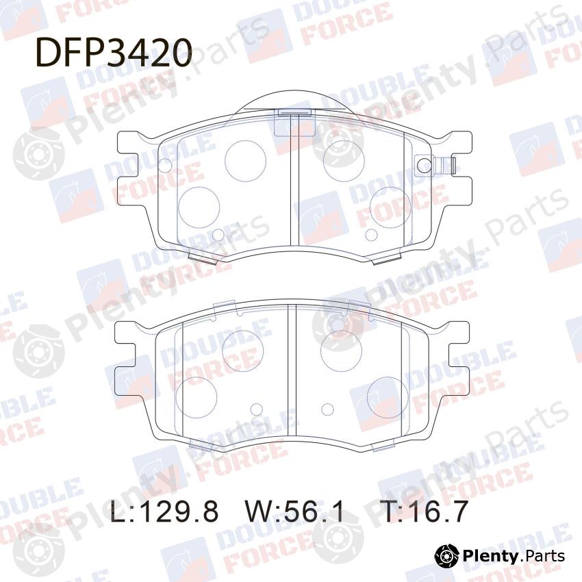  DOUBLE FORCE part DFP3420 Replacement part