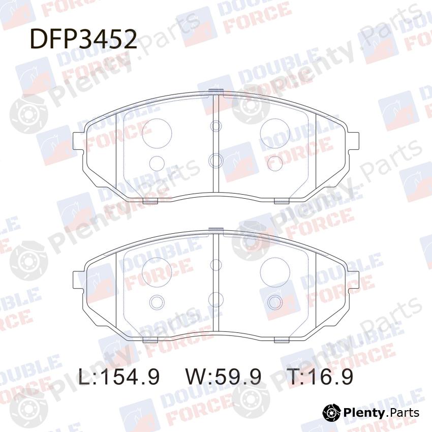  DOUBLE FORCE part DFP3452 Replacement part