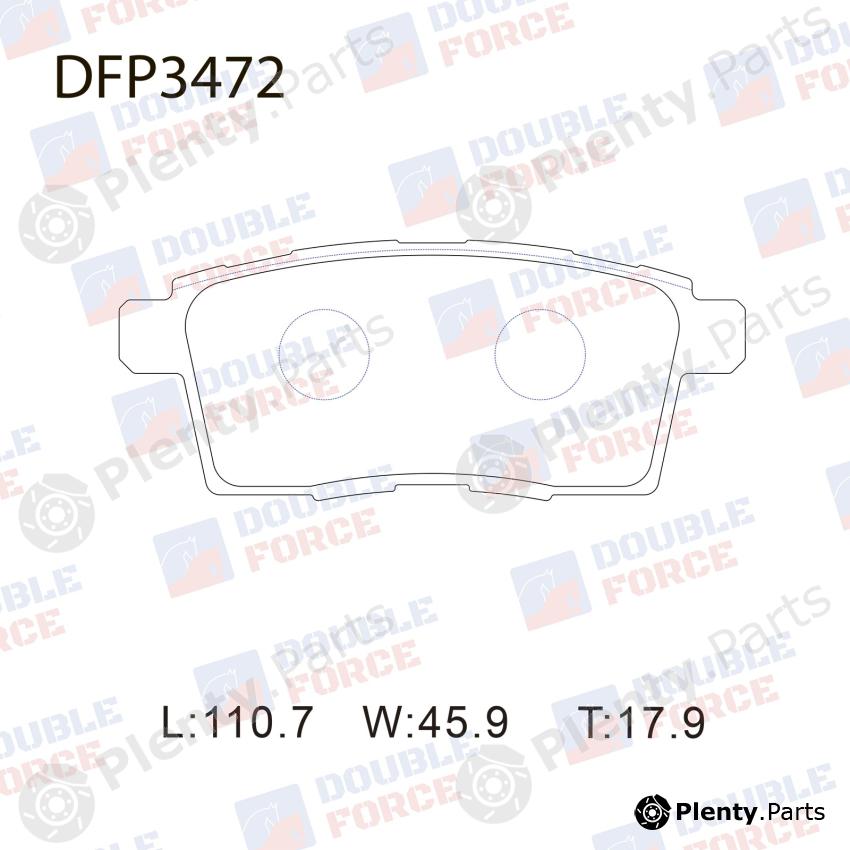  DOUBLE FORCE part DFP3472 Replacement part