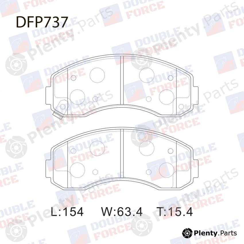  DOUBLE FORCE part DFP737 Replacement part