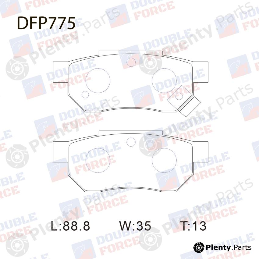  DOUBLE FORCE part DFP775 Replacement part