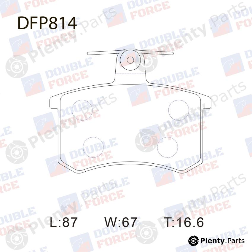  DOUBLE FORCE part DFP814 Replacement part