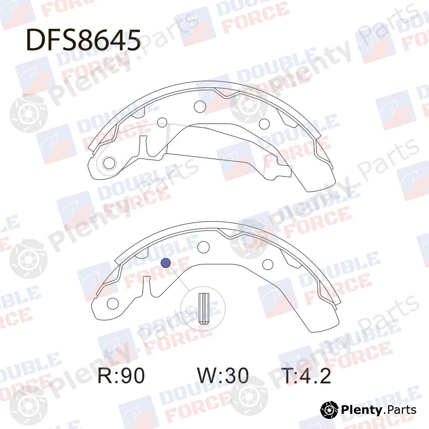  DOUBLE FORCE part DFS8645 Replacement part